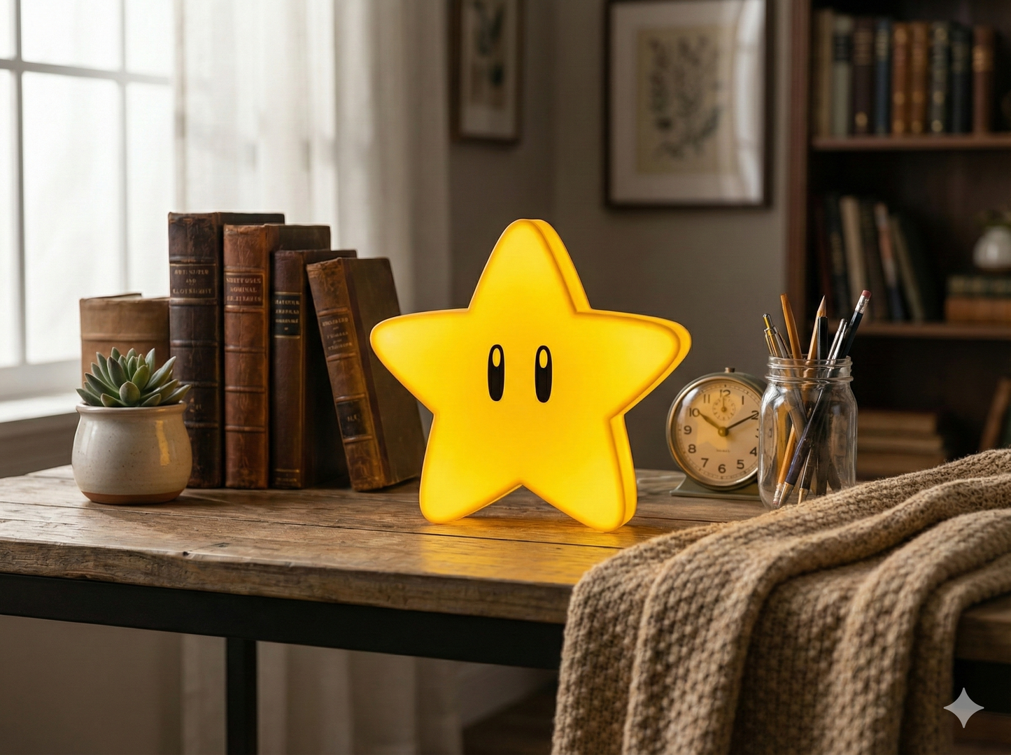 Lightbox Super Mario Star