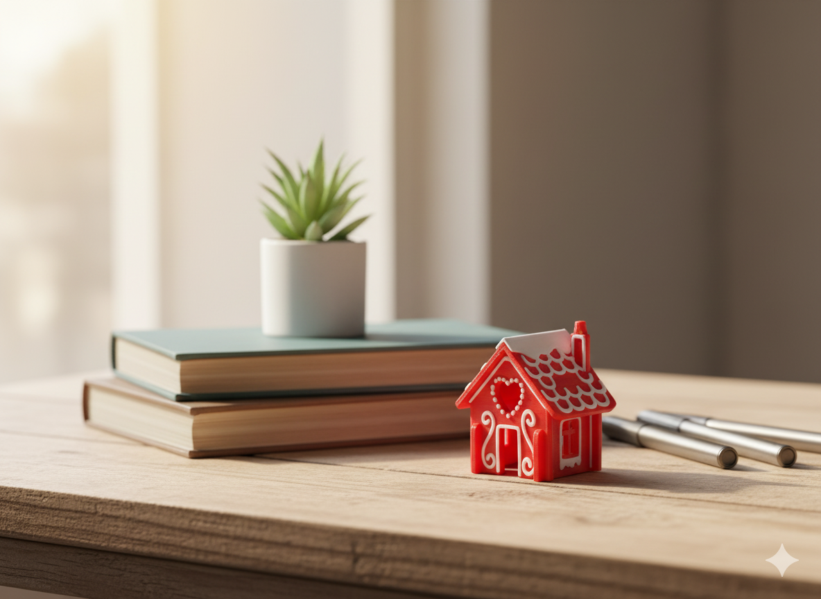 Christmas House Assembly Card