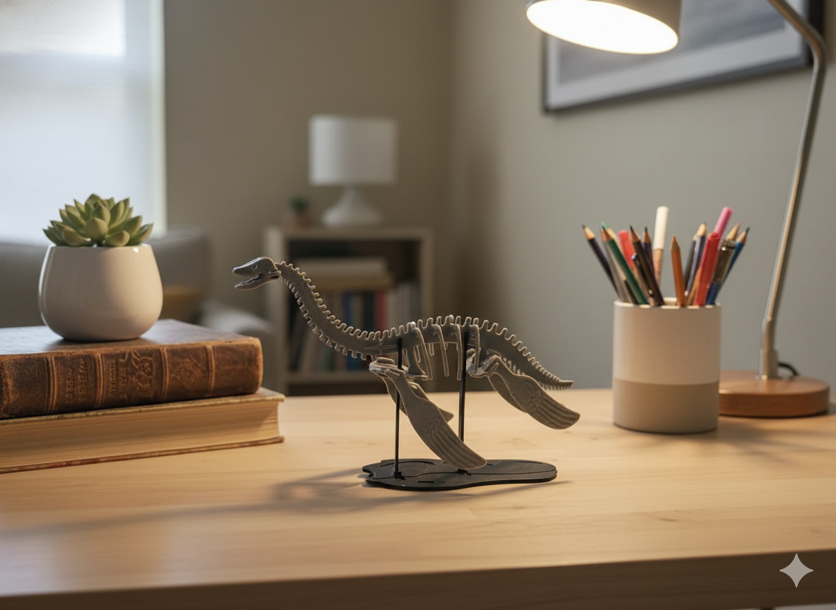 Κομψό Συναρμολογούμενο Μοντέλο Δεινοσαύρου