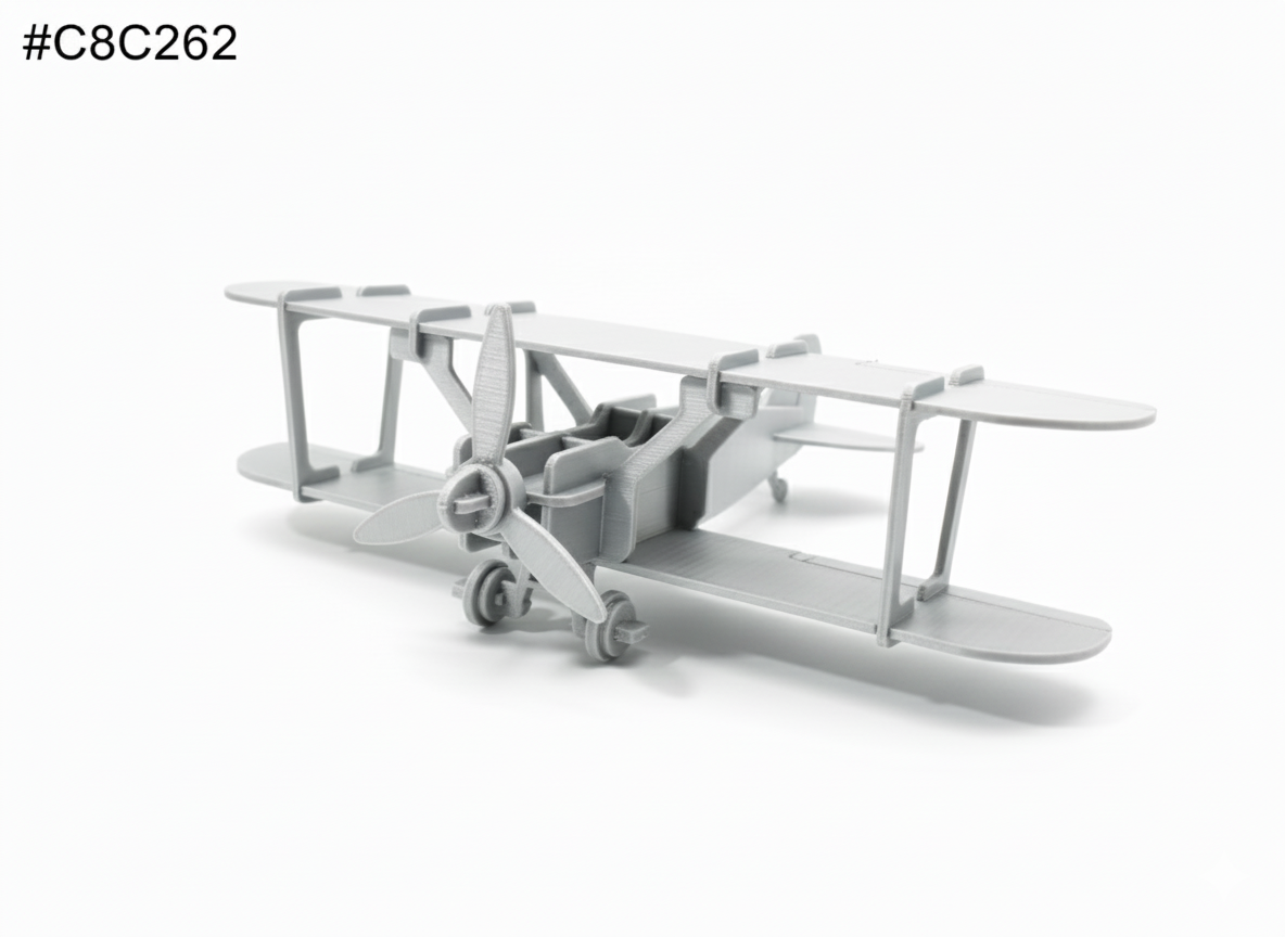 Vintage Aircraft Model Puzzle Kit