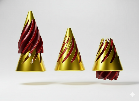 Kinetic Flow Spiral - fidget toy