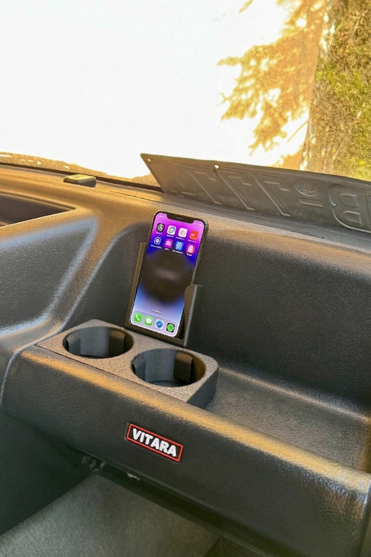 Custom Cup Holder & Phone Holder for Suzuki Vitara