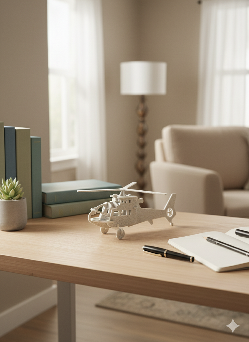 Miniature Helicopter Assembly Kit