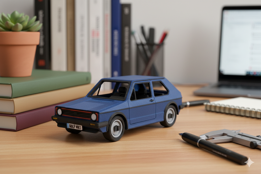 GOLF MK1 Iconic German Car - Miniature Kit