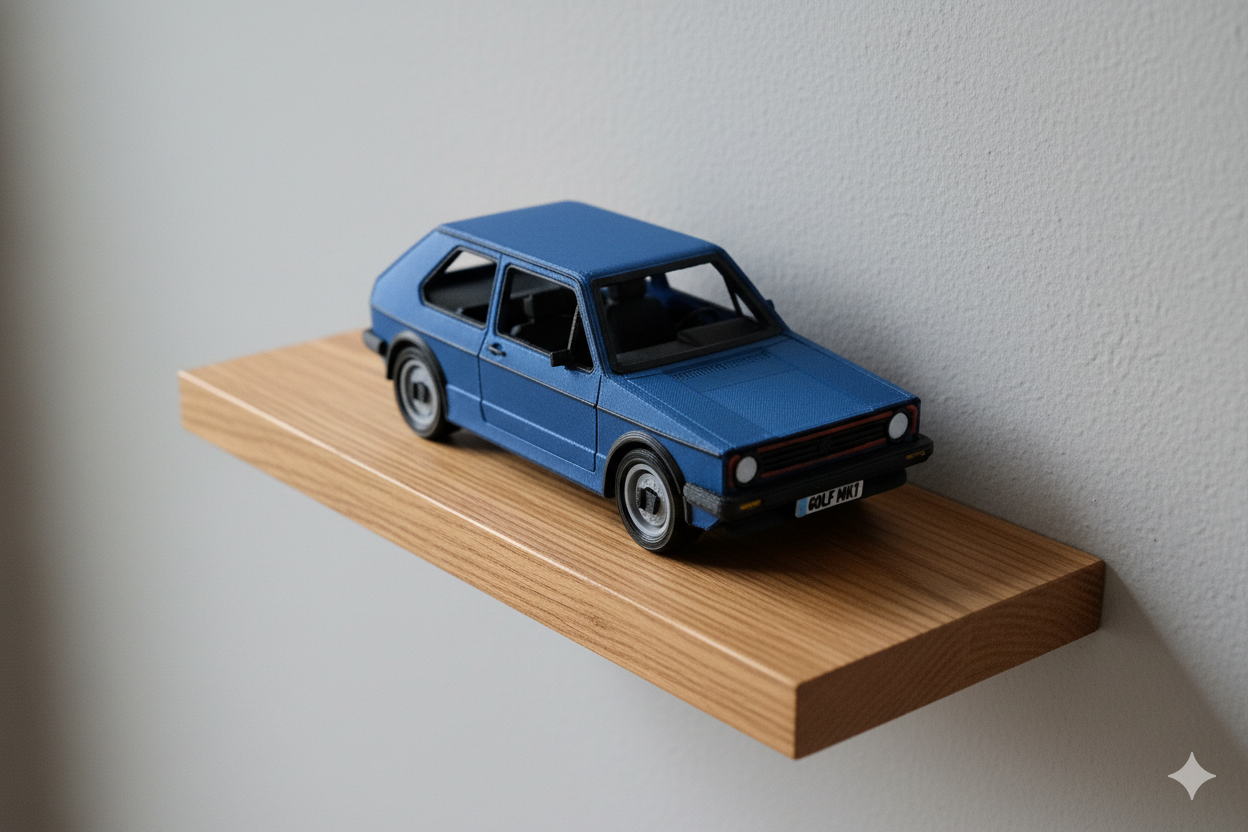 GOLF MK1 Iconic German Car - Miniature Kit