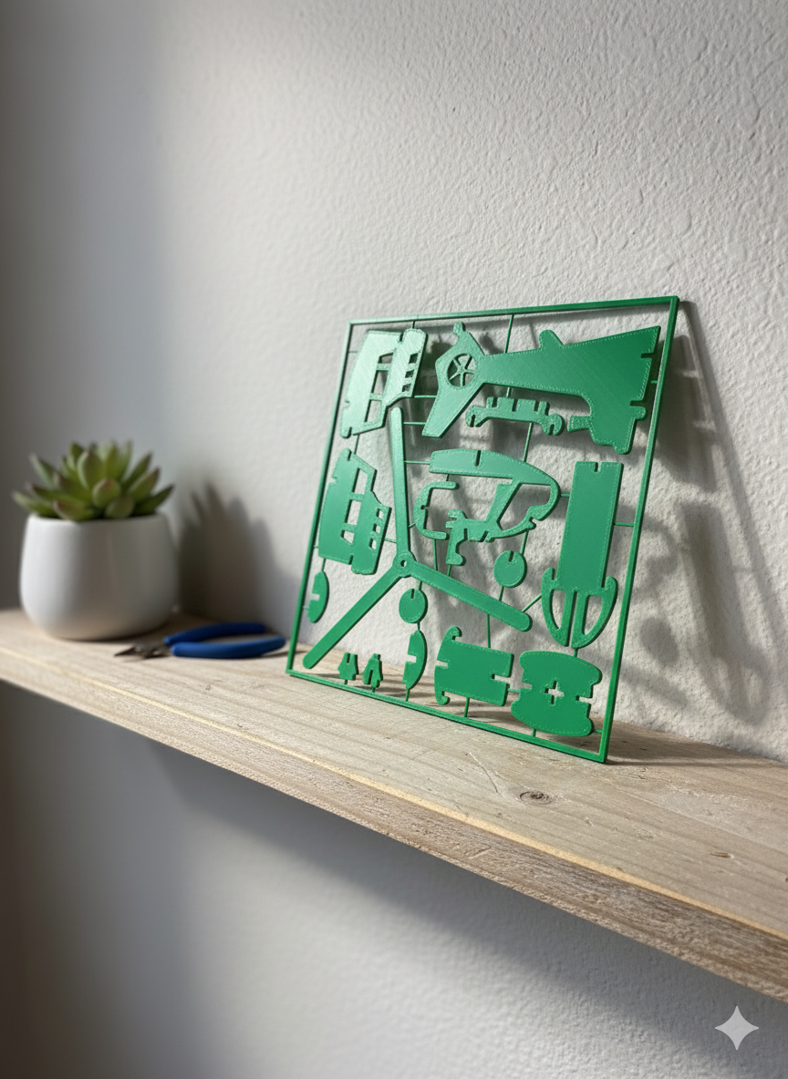 Miniature Helicopter Assembly Kit