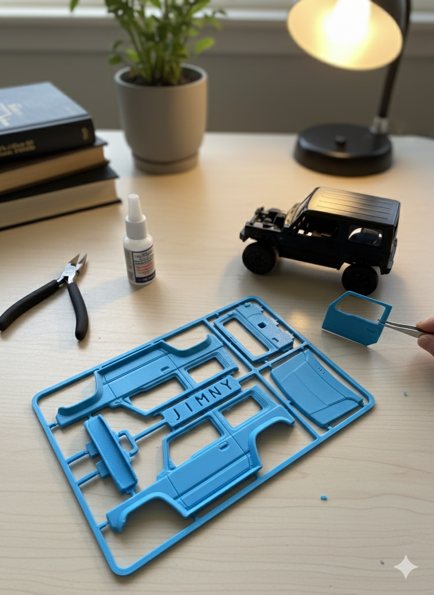 Off-Road Mini Vehicle Model Jimny  - Assembly Kit