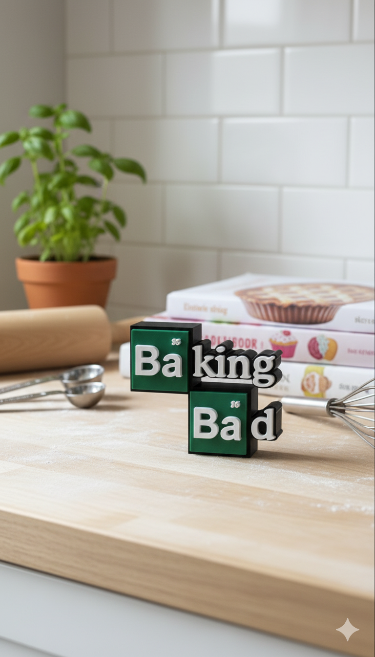 Stylish Kitchen Logo Decor