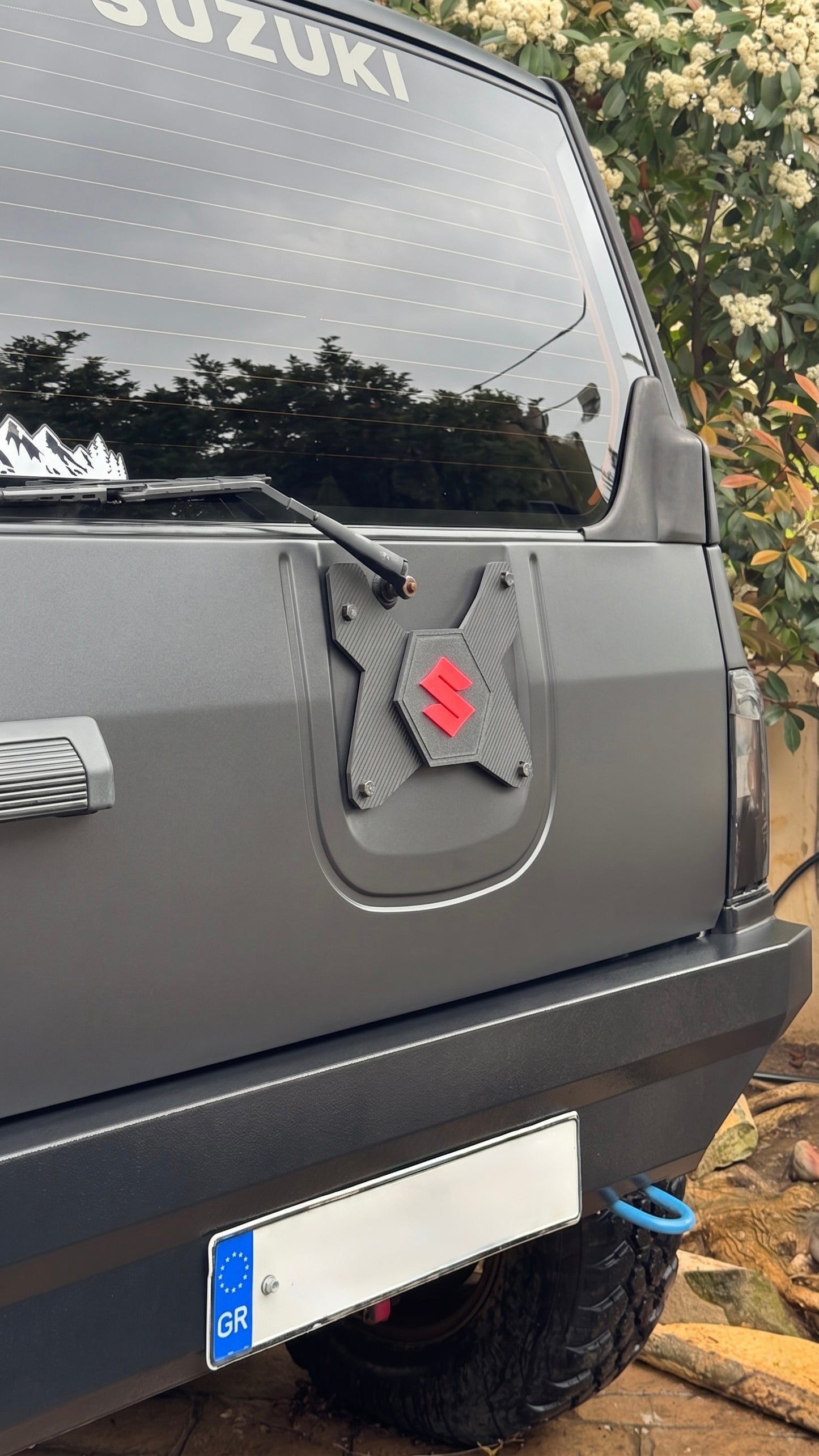 Custom spare tire base cover Suzuki Vitara