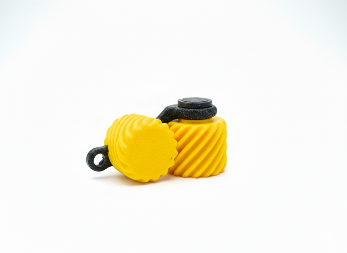 Helical Gear Sensory Fidget