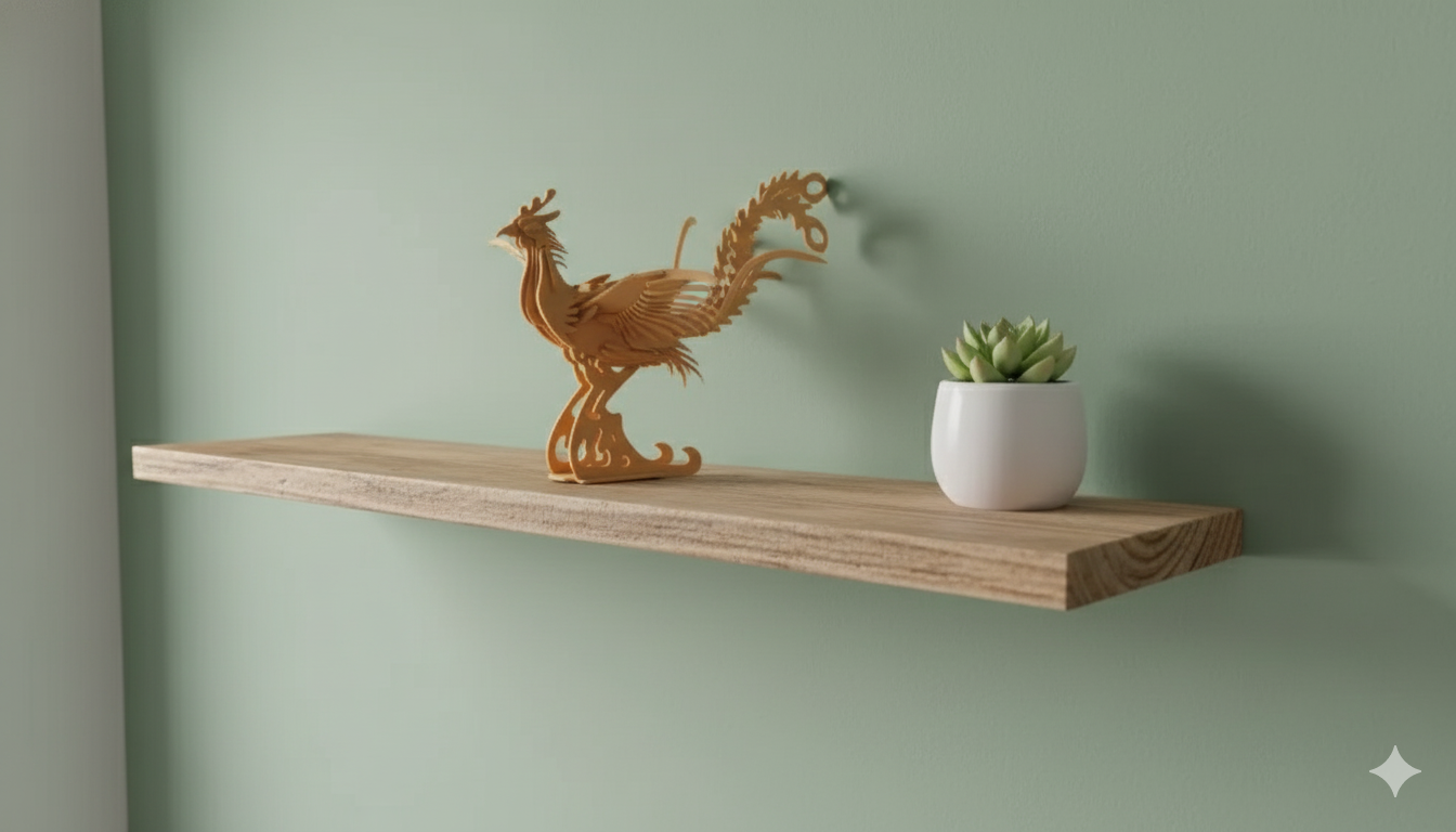 Mythical Firebird Assembly Sculpture