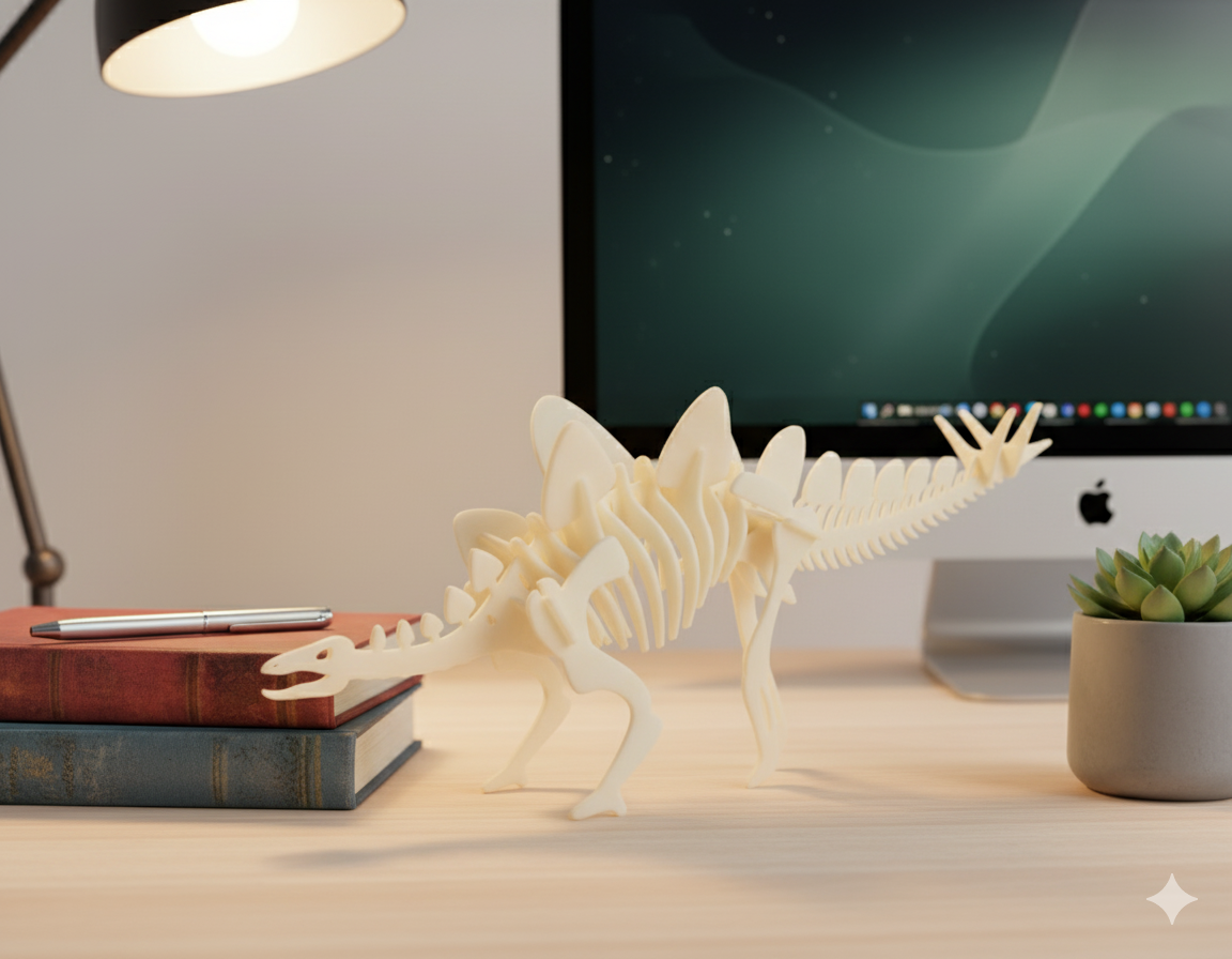 Διακοσμητικό Μοντέλο Σκελετού Στεγόσαυρου