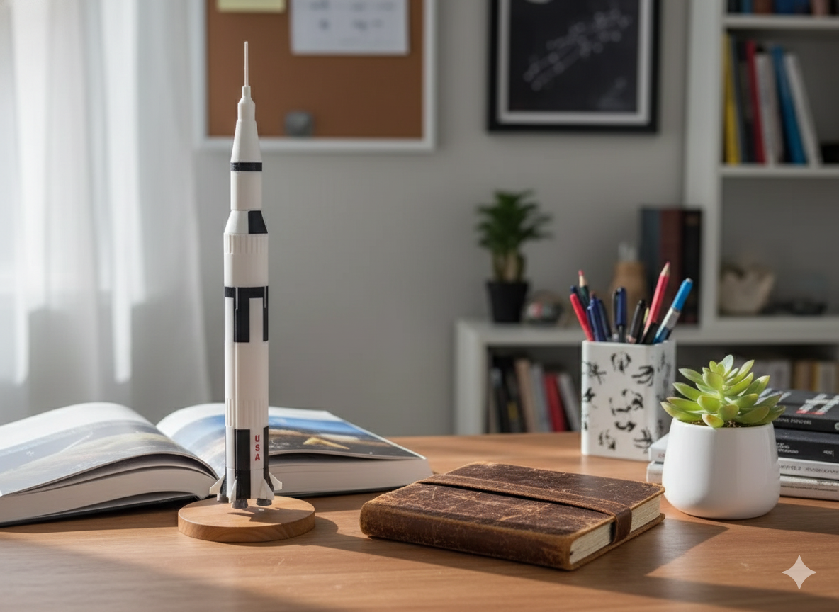 Iconic Space Launch Vehicle Model Kit