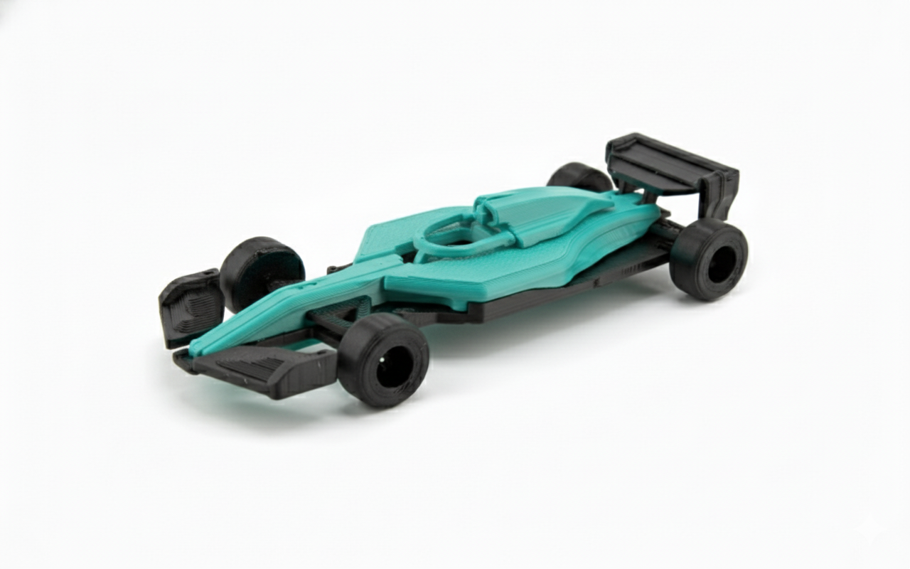Desktop Grand Prix Snap-Together Model Car