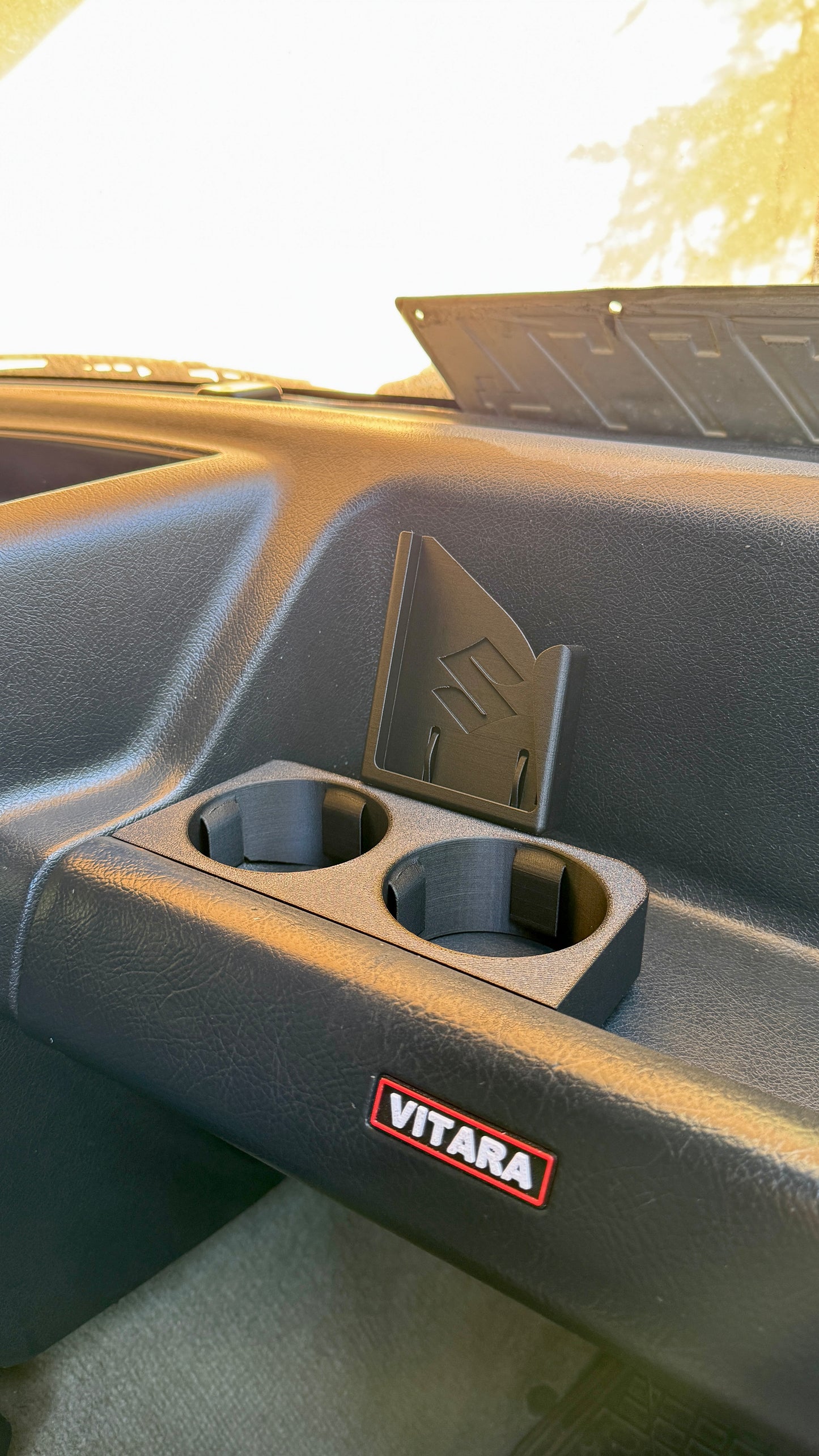 Custom Cup Holder & Phone Holder for Suzuki Vitara